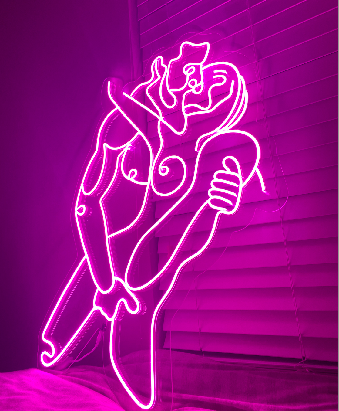 Intimate Couple Neon Sign